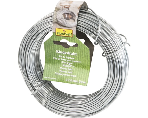 Sârmă de legat FloraSelf, diametru sârmă 2,0 mm, 50 metri