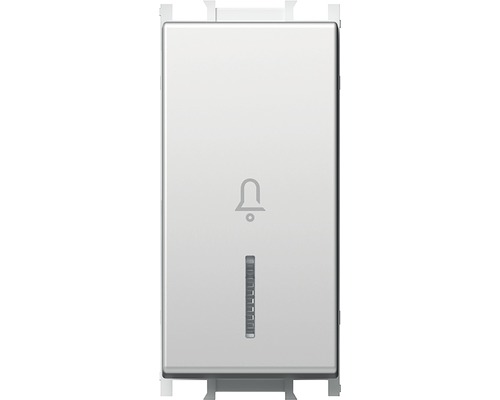 Buton sonerie pentru montaj pe perete cu simbol clopoțel