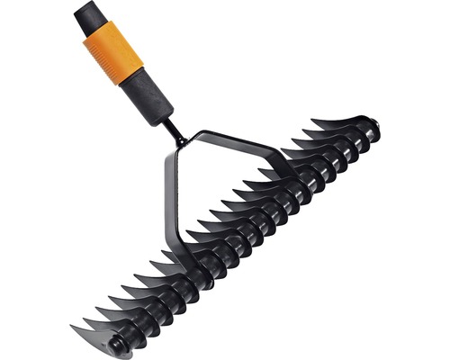 Aerator gazon Fiskars QuikFit, lățime de lucru 37cm, fără coadă