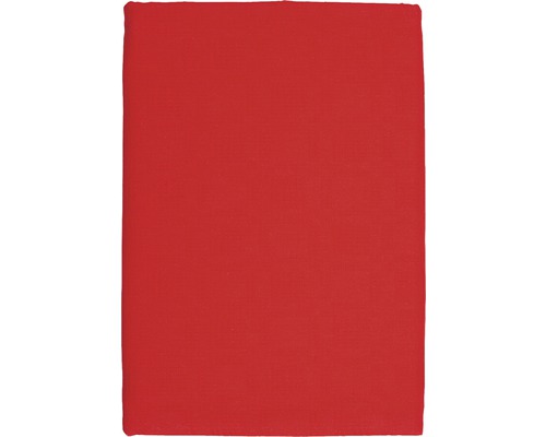 Bucată de material textil roșu