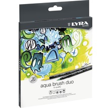 Set markere Lyra Aqua Brush Duo, 12 bucăți