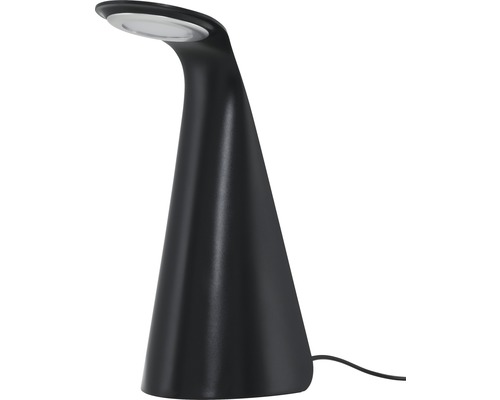 Lampă de birou cu LED integrat Smart 4W 360 lumeni, neagră