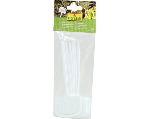 Pachet cu etichete de plante din plastic, 15 bucăți, 15 x 6 cm