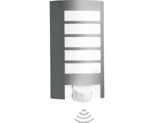 Aplică exterior Steinel L12M E27 max. 1x60W, senzor de mișcare, IP44, antracit Corp de iluminat exterior cu senzor de mișcare
