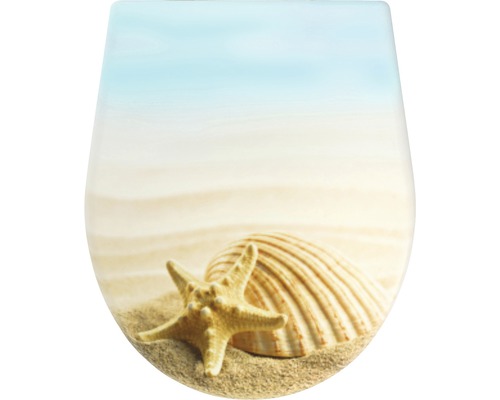 Capac de toaletă cu motiv marin