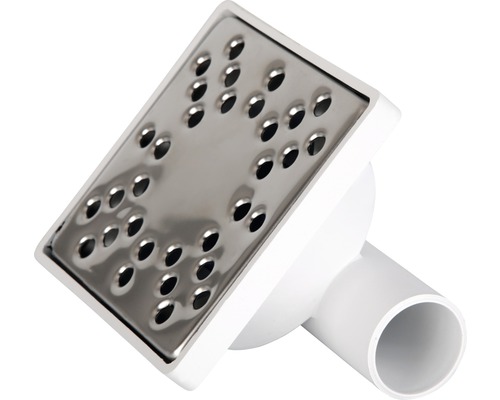 Sifon de pardoseală cu grătar din oțel inoxidabil