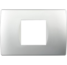 Ramă aparataje TEM Soft 2/3 module, argintiu