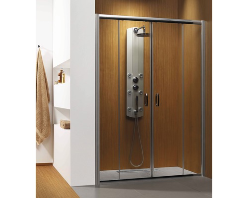 Ușă glisantă pentru nișă Radaway Premium Plus DWD, 180x190 cm, sticlă securizată maro, profil crom Ușă glisantă pentru nișă Radaway Premium Plus DWD, 180x190 cm, sticlă securizată maro, profil crom