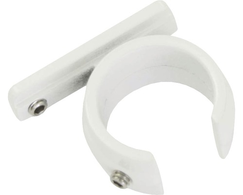 Adaptor inel consolă universală Chicago alb Ø 20 mm, set 2 buc.