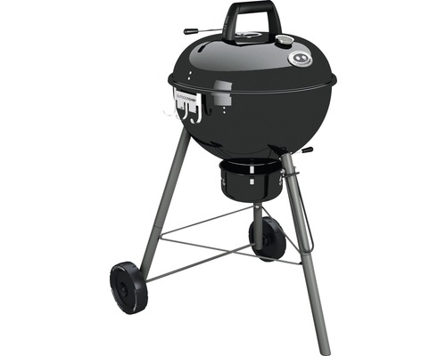 Grătar cu cărbuni OUTDOORCHEF CHELSEA 480C suprafață de gătire Ø 45 cm incl. termometru în capac, tavă de colectare grăsime, cutie pentru cenușă, suport ustensile