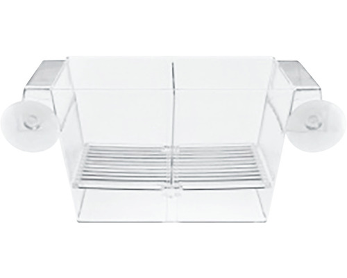 Cutie transparentă de reproducție cu ventuze pentru acvarii