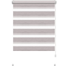 Rulou dublă cu dungi orizontale pentru decorarea ferestrelor