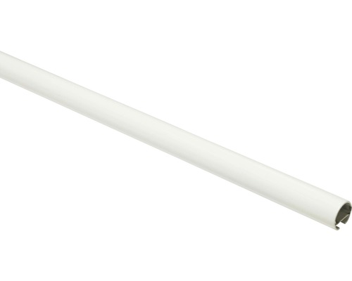 Profil culisare Chicago Ø 20 mm alb 120 cm Șină de ghidare pentru rulouri din plastic