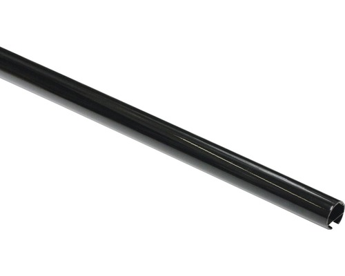 Profil culisare Chicago Ø 20 mm negru 120 cm Șină de perdea metalică