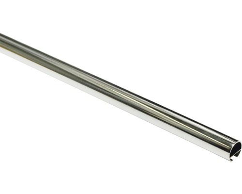 Profil culisare Chicago Ø 20 mm crom 120 cm Profil din aluminiu cu canelură