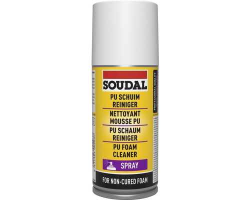 Spray SOUDAL pentru curățarea spumei poliuretanice neîntarite 150 ml