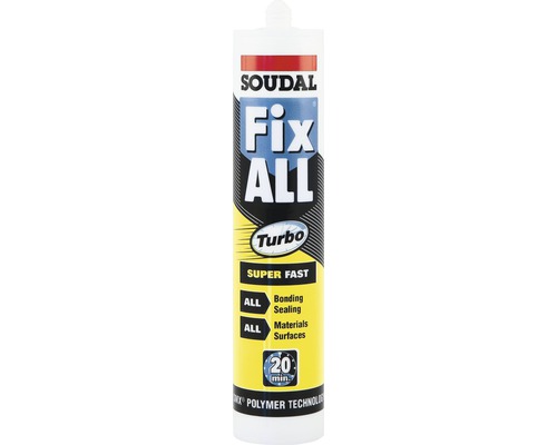 Adeziv universal SOUDAL Fix All Turbo 290 ml alb