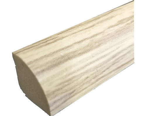 Profil PVC sfert de cerc 2500x14x14 mm stejar