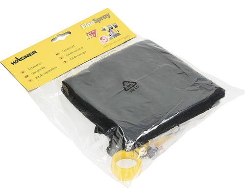 Set de service pentru sistemul de pulverizare fină Wagner în pungă de folie