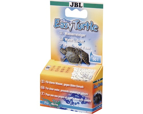 Purificator apă JBL Terra Easy Turtle 25 g JBL Easy Turtle Pachet de curățare a apei pentru 50 de litri