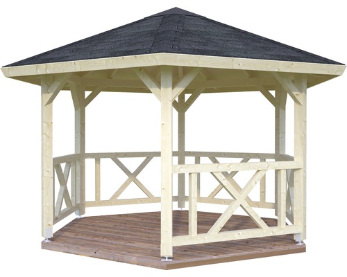 Foișor lemn Palmako Betty 337x337 cm natur Foișor lemn Palmako Betty 337x337 cm natur