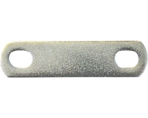 Plăcuțe pentru coliere tip U cu șurub Dresselhaus M8 60x20 mm oțel zincat, 100 bucăți