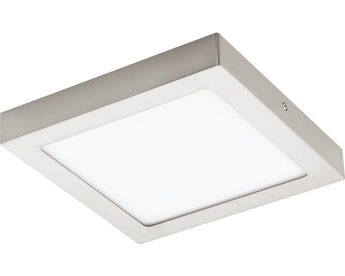 Plafonieră pătrată din metal cu LED integrat