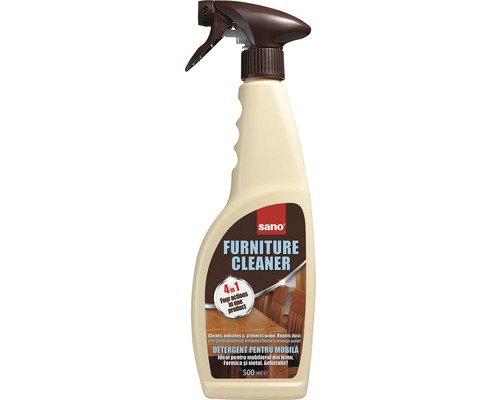 Soluție curățat mobilă Sano Furniture Cleaner Trigger 500ml Detergent de mobilă Sano în flacon pulverizator