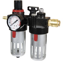 Regulator de presiune cu filtru, manometru și lubrificator Einhell 3/8" max. 10 bari-thumb-0