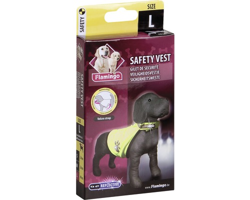 Vestă reflectorizantă câini Karlie Safety Vest mărimea L