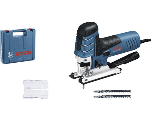 Fierăstrău vertical Bosch cu accesorii și cutie de depozitare
