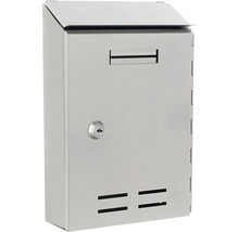 Cutie poștală metalică cu încuietoare și fantă de introducere