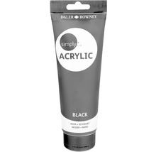 Daler Rowney Simply Vopsea acrilică Tub negru
