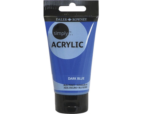 Culoare acrilică Simply 142 Dark Blue 250 ml