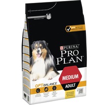 Hrană uscată pentru câini PURINA Pro Plan Medium Adult cu pui 3 kg-thumb-0