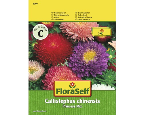 FloraSelf semințe de flori mix ochiul boului "Callistephus chinensis" Princess-0