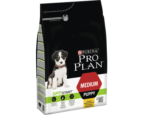 Hrană uscată pentru câini PURINA Pro Plan Medium Puppy cu pui 3 kg-0