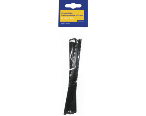 Pânze mini-fierăstrău manual Heckenrose 150mm, pentru lemn, pachet 6 bucăți Pânze de rezervă pentru fierăstrău mic pentru metal, 150 mm, 6 bucăți, pentru lemn