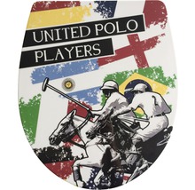 Capac WC cu motiv polo