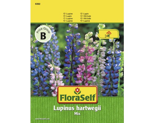 FloraSelf semințe de flori amestec de lupin "Lupinus hartwegii"-0