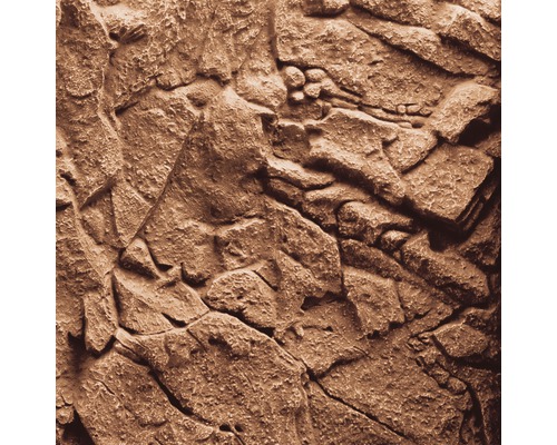 Prim-plan cu placaj de perete cu aspect de piatră