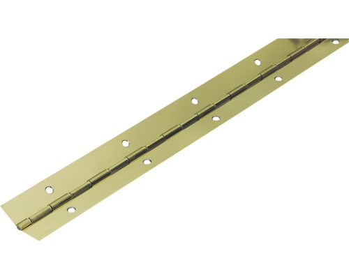 Balama tip bandă Hettich 1200x20 mm, oțel alămit