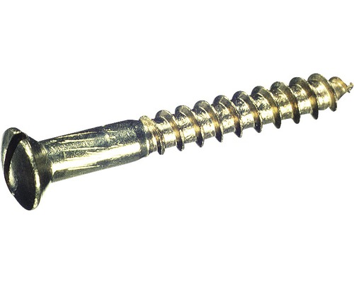 Șuruburi pentru lemn cu cap semibombat drept Dresselhaus 3,5x30 mm DIN95 alamă cromată, 200 bucăți Șuruburi pentru lemn cu cap semibombat drept Dresselhaus 3,5x30 mm DIN95 alamă cromată, 200 bucăți