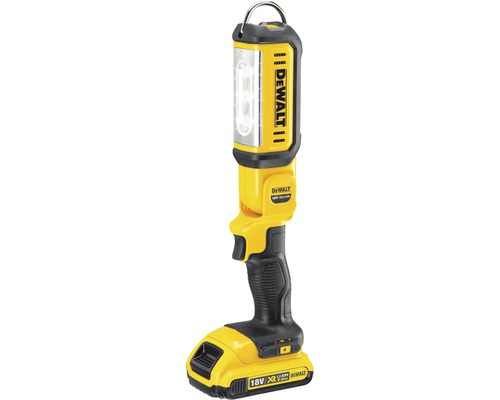 Lampa de lucru cu acumulator DeWalt cu dispozitiv de suspendare