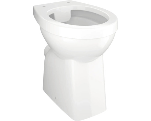 Vas WC pe pardoseală înălțat form&style AMARI, hibrid, evacuare orizontală, alb Toaletă de podea din ceramică