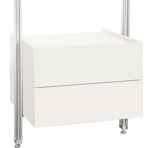 Element de raft cu două sertare pentru montare pe perete