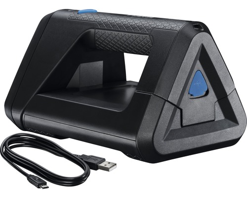 Lumină de lucru neagră cu cablu USB