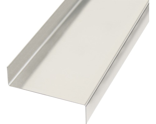 Profil aluminiu tip Z Alberts 18x63x18x0,5 mm, lungime 1m Profil U din oțel inoxidabil