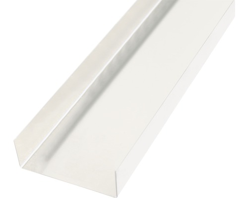 Profil aluminiu tip U Alberts 20x58x20x0,5 mm, lungime 1m