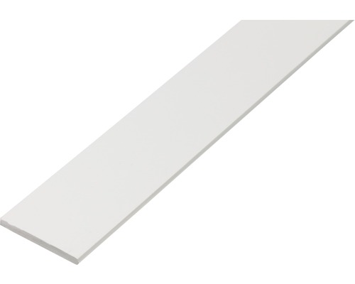 Platbandă plastic Alberts 25x2 mm, lungime 2,6m Șipcă din plastic